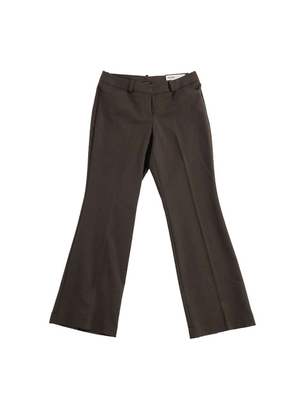 NWOT Worthington Dress Pants Womens Size 4 Deep Chocolate Modern Fit Trousers